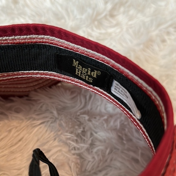 Sun Visor Stripe Hat - Picture 3 of 6